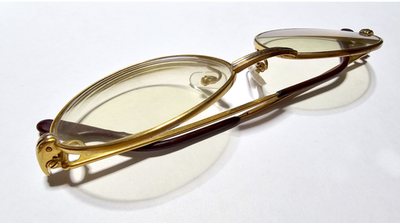 Authentic Cartier Glasses Replacement Screws Gold Silver Pair + Free Screwdriver