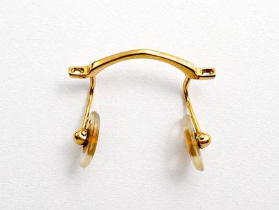 Authentic Cartier Glasses Parts Rimless Nose Bridge C Décor Panther Hinge