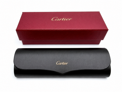 Authentic Cartier Glasses Case & Box Set w/ Cloth & Certificate NEW