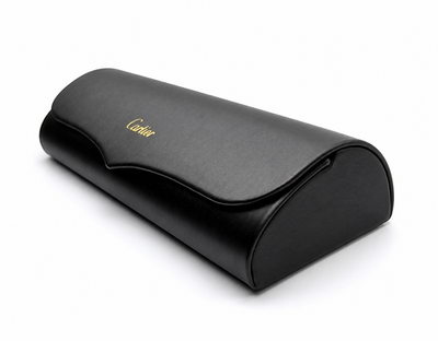 Authentic Cartier Glasses Case & Box Set w/ Cloth & Certificate NEW