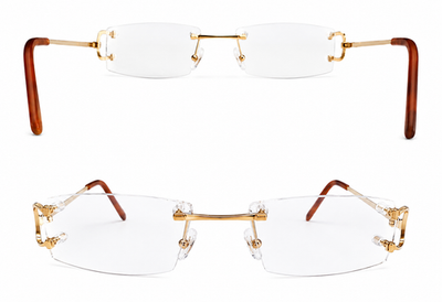 NEW! Cartier Big C Piccadilly Gold Glasses CT0092O