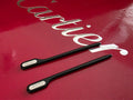 Authentic Cartier Silver/Black Temple Tips Replacement for Cartier Glasses Pair