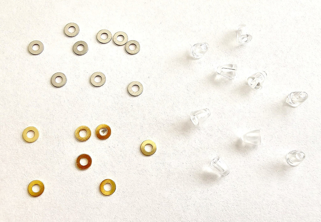 Authentic Cartier Curved Rectangle Eyeglass Screws Gold Silver Replacement