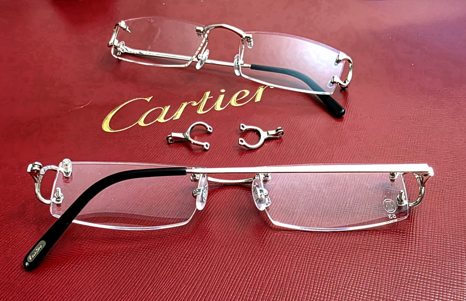 Auth Cartier Big C Piccadily Silver (CT00920) Spare Parts/Replacement