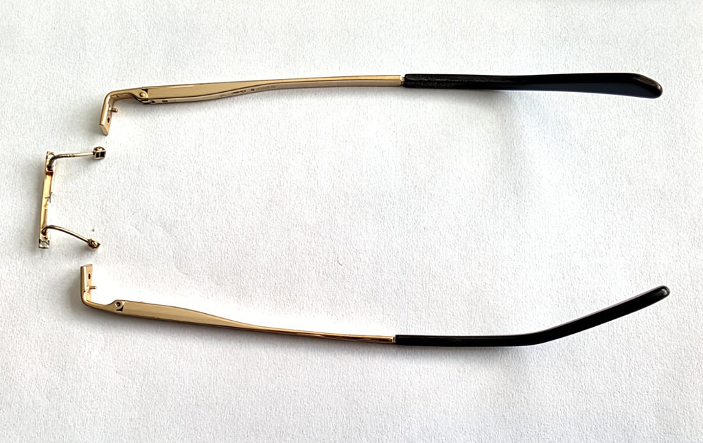 Authentic Cartier CT0167O Gold Eyeglasses Parts – Replacement