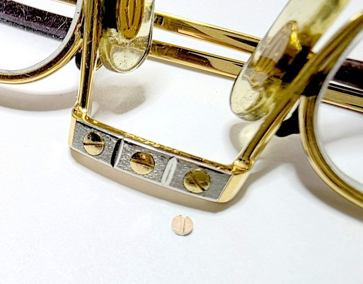 NEW! Auth Cartier Platine Screws Replacement - Gold/Silver - $49/each