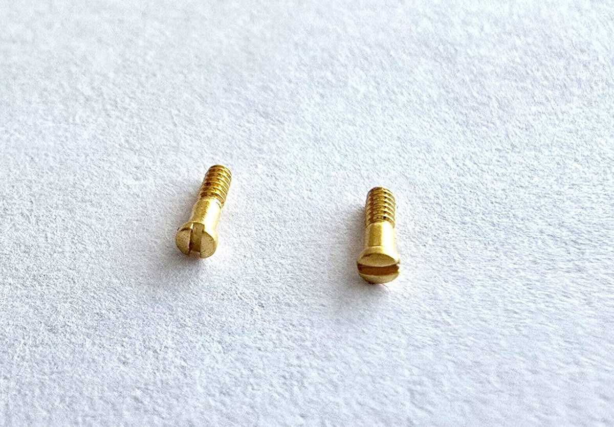 New Authentic Cartier Nose Pad Screws Replacement Gold Silver + Free Screwdriver