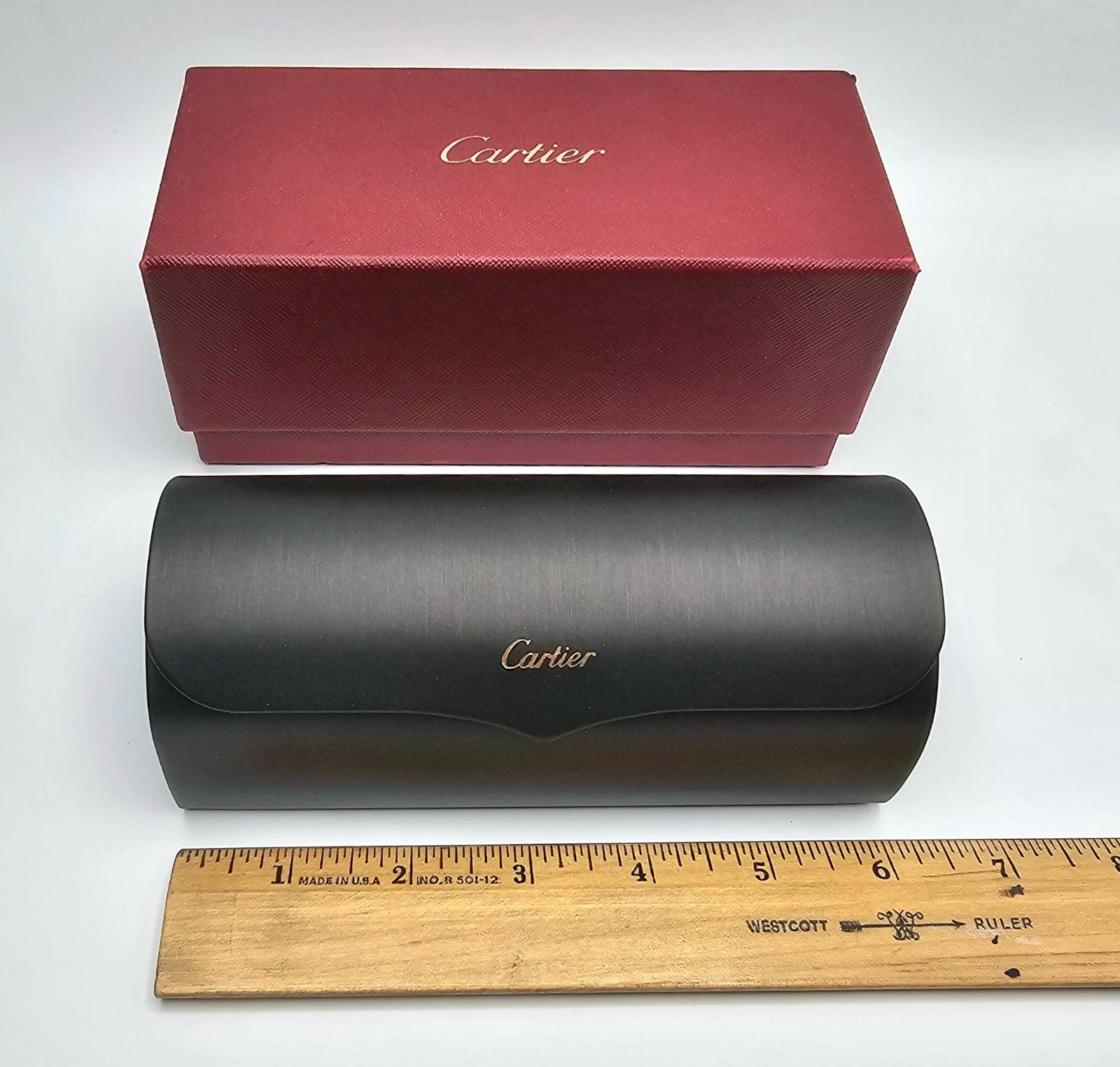 NEW! Auth Cartier Glasss Sunglasses Case Box (Large)