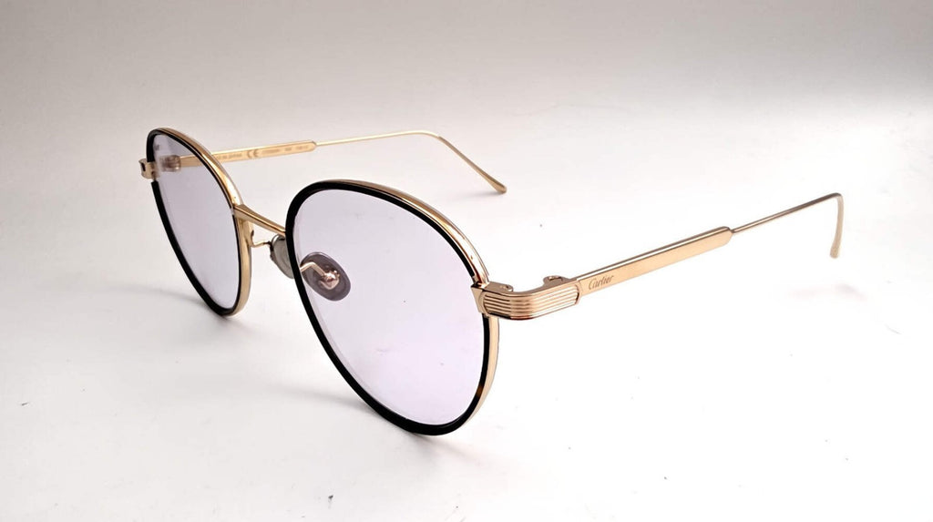 Authentic Luxury Cartier Gold Eyewear CT02500