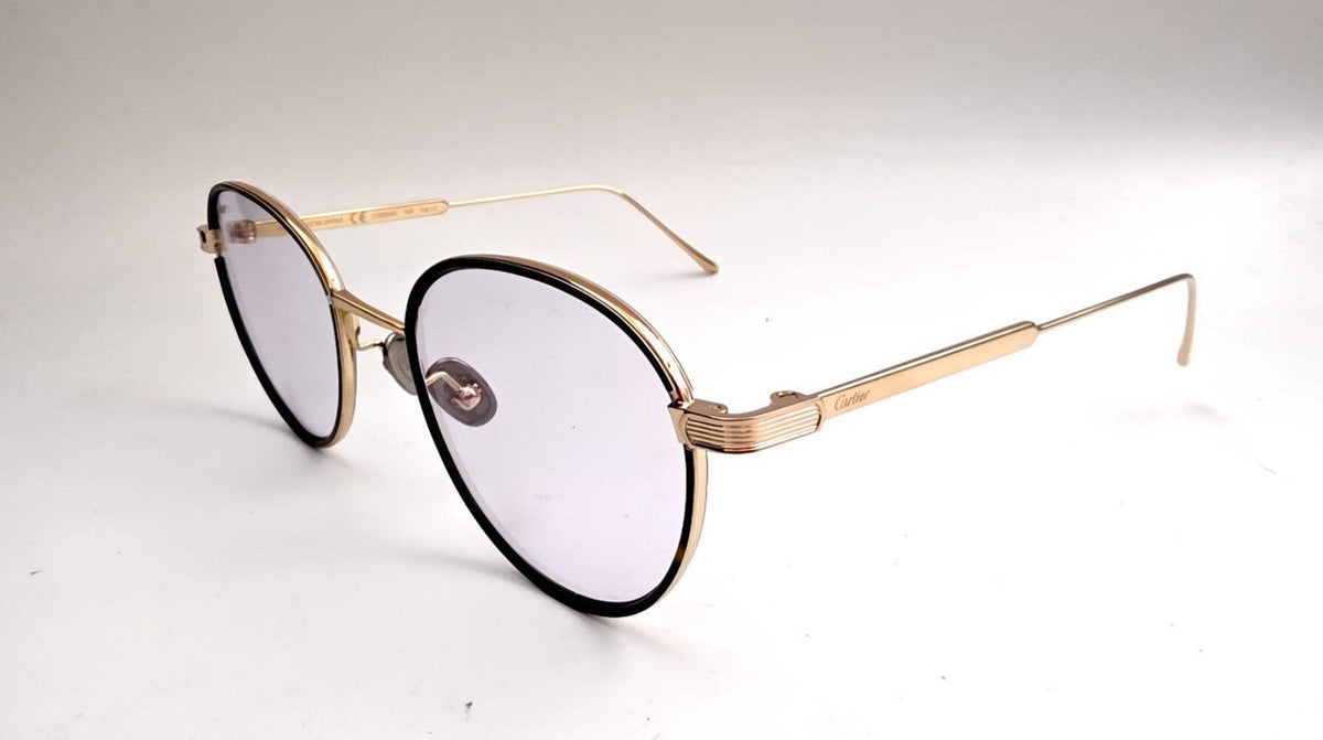 Authentic Luxury Cartier Gold Eyewear CT02500