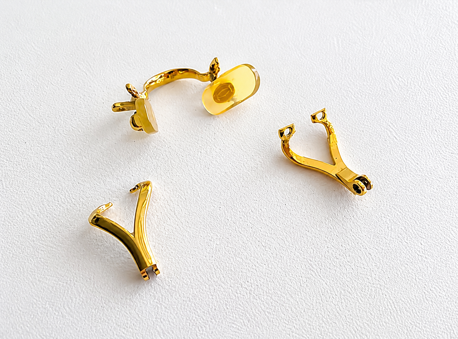 Auth Cartier Small C-decor Spare Parts/Replacement - Gold