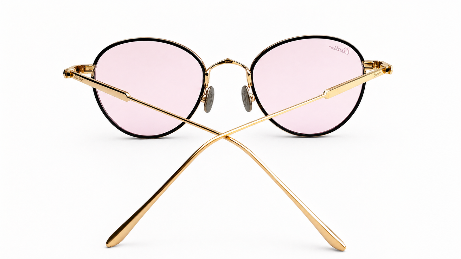Authentic Luxury Cartier Gold Eyewear CT02500