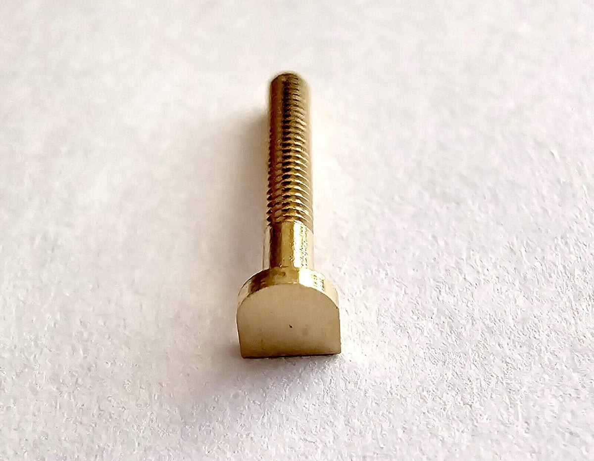 New Authentic Cartier Arch Shape Screw Gold Silver + Free Caps/ Washers