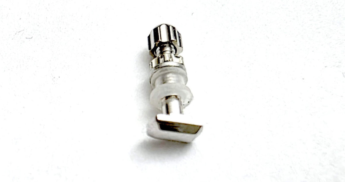 NEW! Curved Rectangle Cartier Screw 1xSet/$39 - Silver/Gold + Free Screwdriver