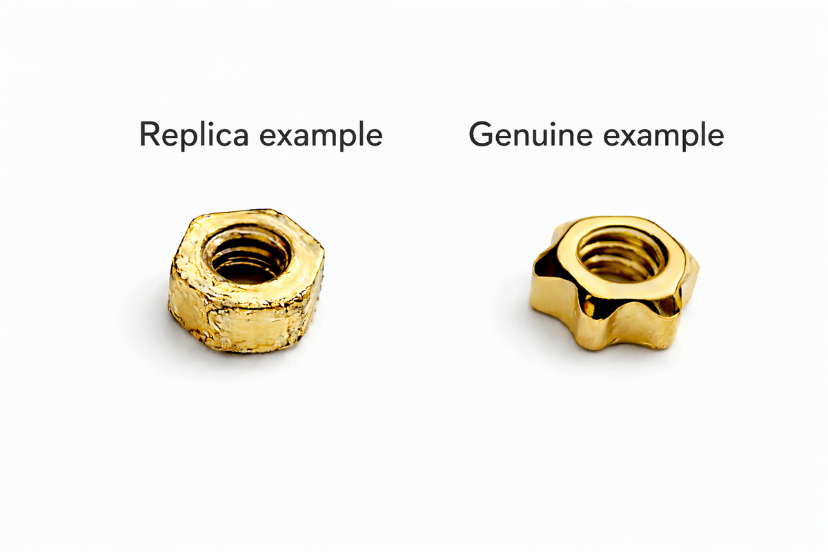 NEW! Curved Rectangle Cartier Screw  1 Set/$45 - Silver/Gold + Free Screwdriver