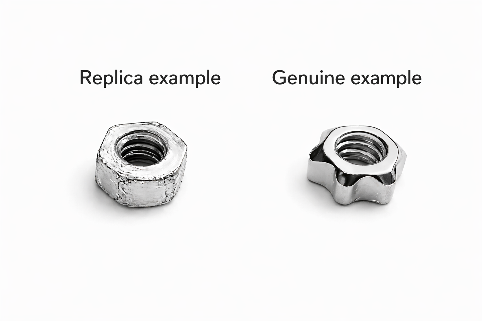 Auth Cartier Glasses Replacement Nuts/Caps - Gold/Silver + Free Washers