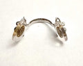 Authentic Cartier Small C Décor Glasses Replacement Spare Parts – Silver