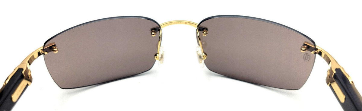 NEW! Auth Cartier Glasses Parts Caps and Bushing - GOLD - Free Screw Driver