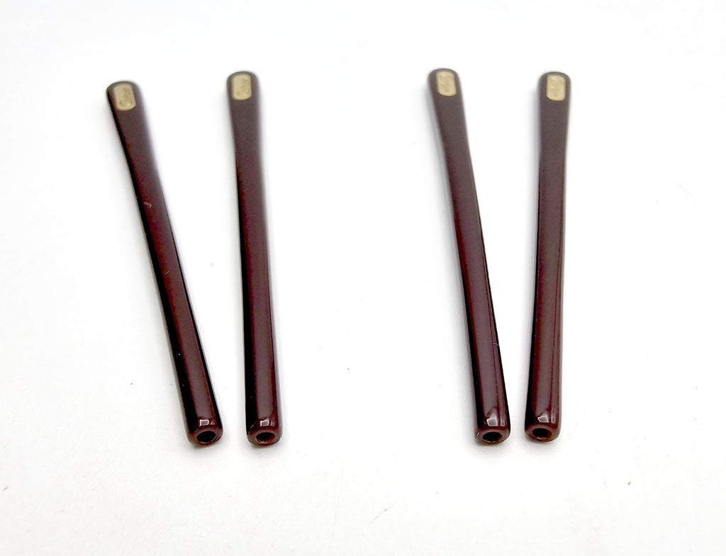 Authentic Cartier Gold/Black Temple Tips Replacement Parts for Cartier Glasses
