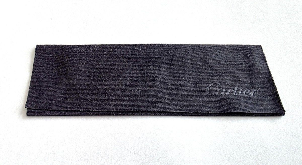 Authentic Cartier Glasses Packaging Set Medium Box Case Cloth Certificate