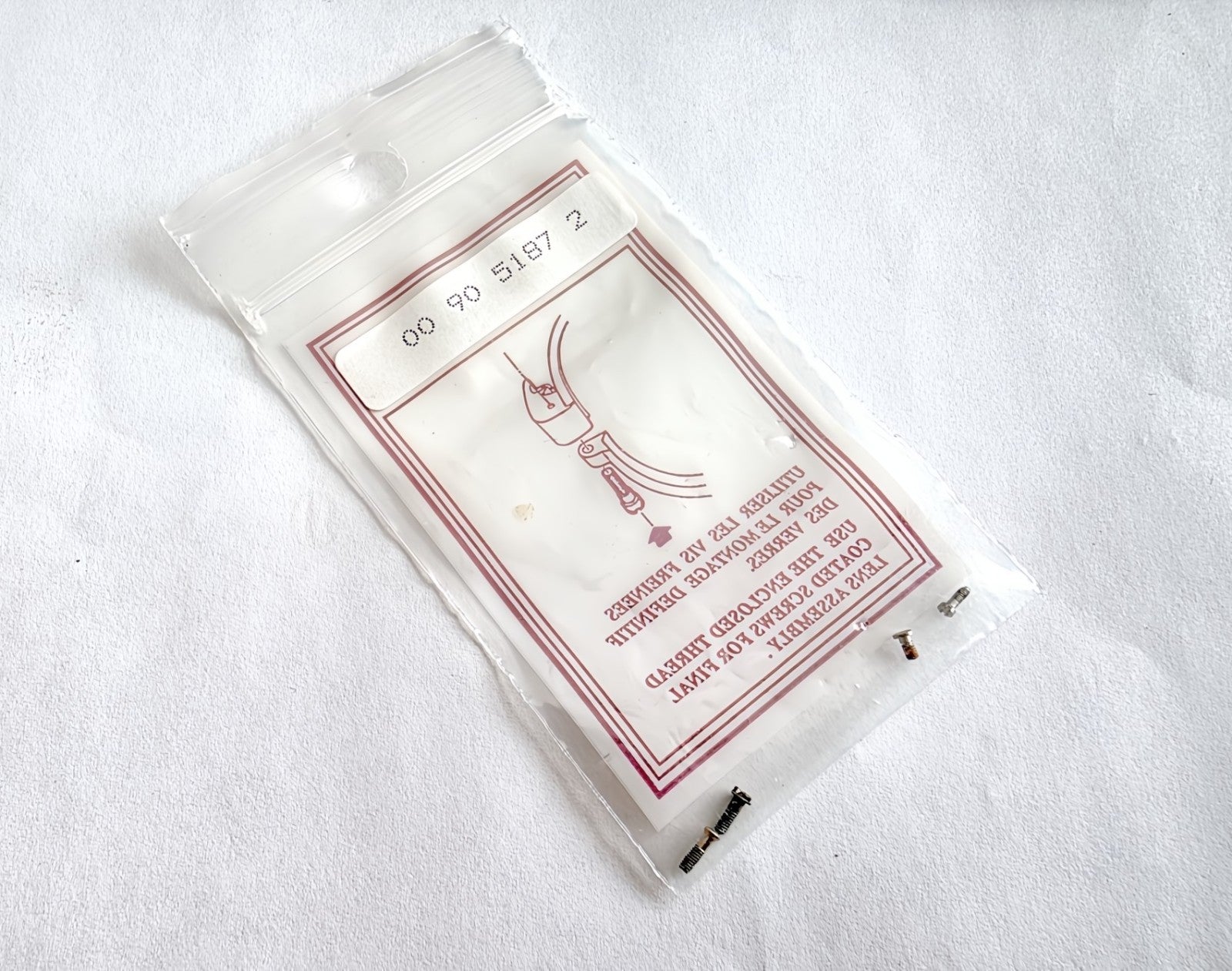 Authentic Cartier Vintage Eyeglasses Hinge Screw Gold/Silver - $39 each