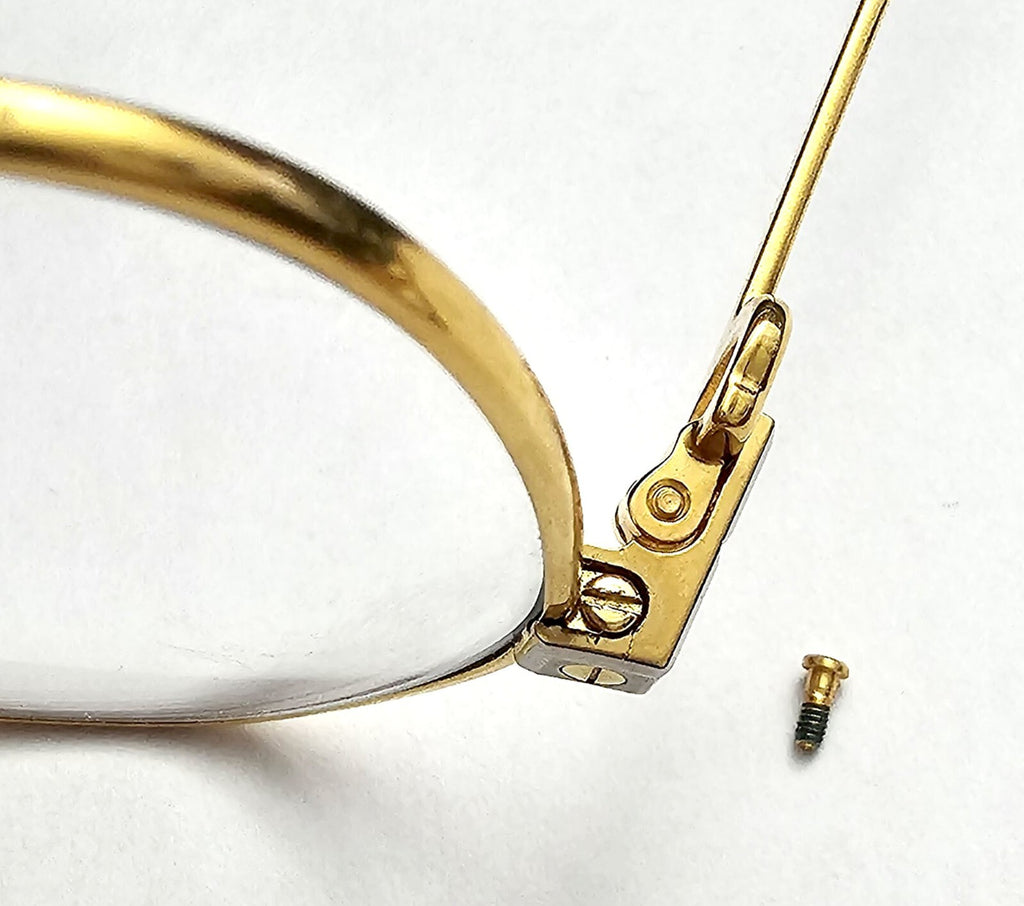 NEW! Auth Cartier Screws for Vendome - Gold/Silver - One Pair/2 pics