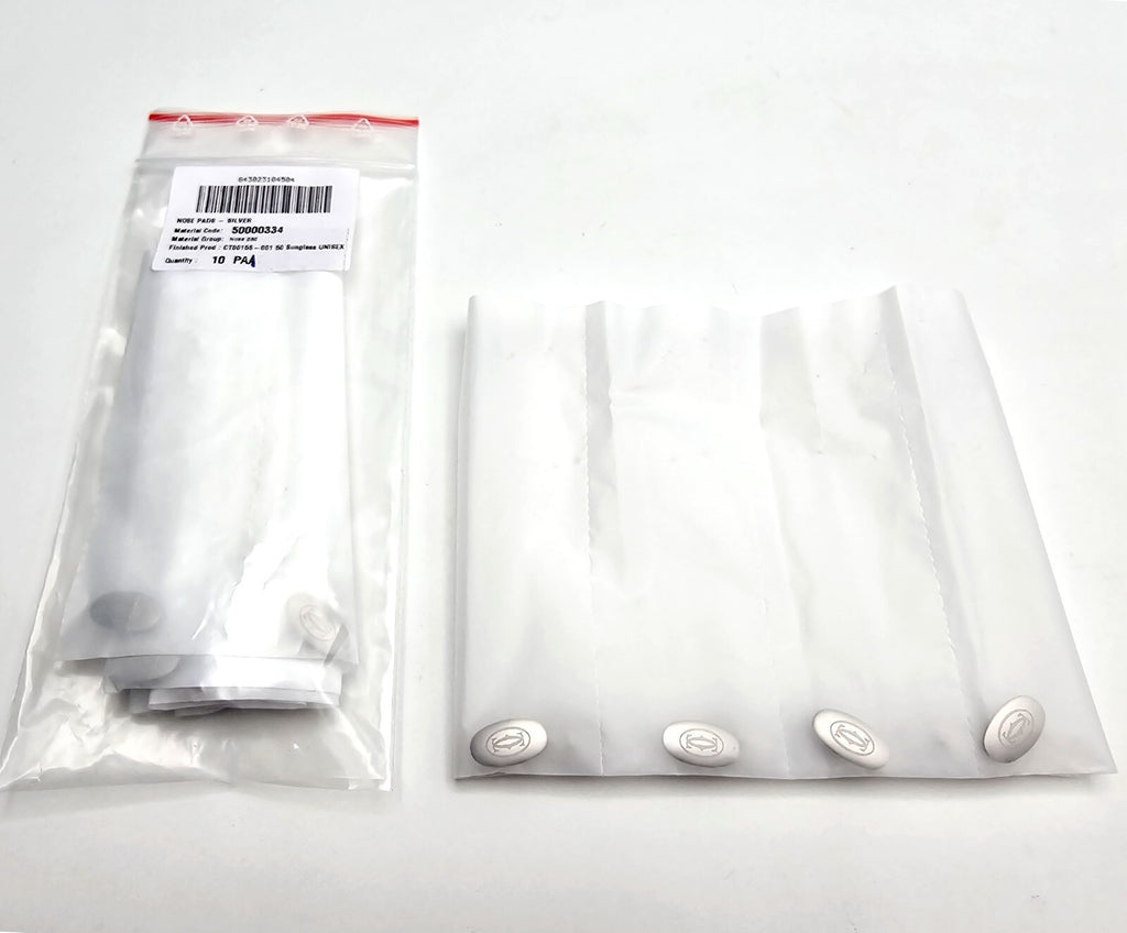 NEW! Cartier Glasses Nose Pads Replacement -  Gold/Silver + Free Screwdriver