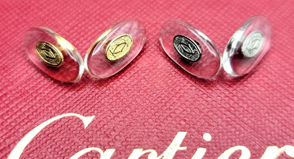 Cartier Eyeglasses Nose Pads Replacement Small + Free Screwdriver