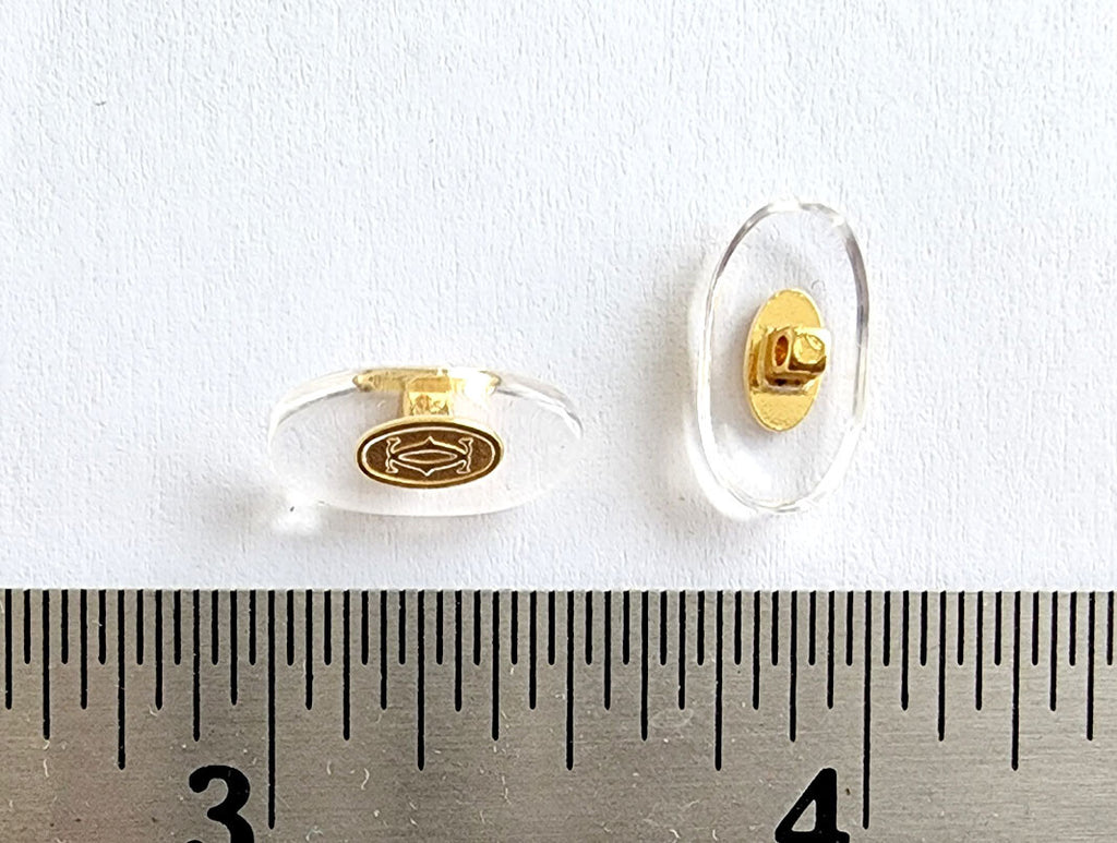 Cartier Eyeglasses Nose Pads Replacement Small + Free Screwdriver