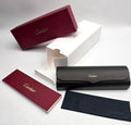 Authentic Cartier Glasses Packaging Set Medium Box Case Cloth Certificate