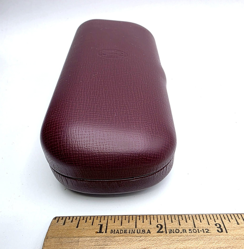 Vintage Cartier Hard Case Red Leather Eyeglasses CASE