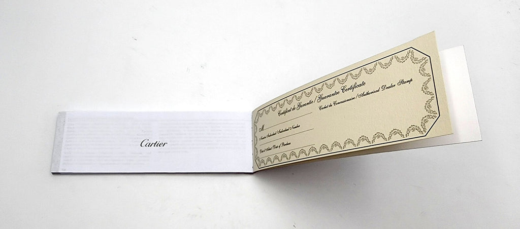 Authentic Cartier Glasses Packaging Set Large Box Case Cloth Certificate