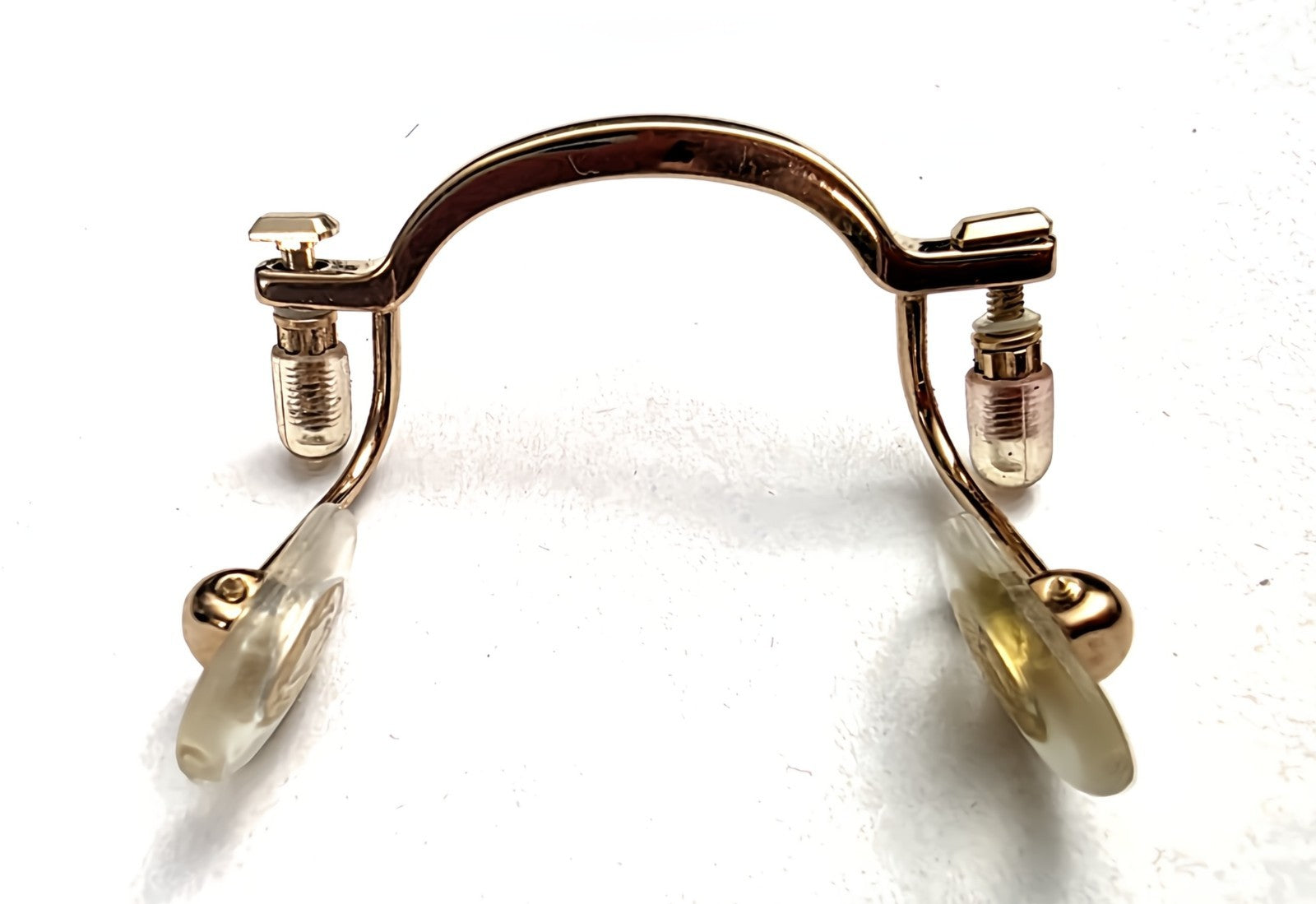 NEW! Curved Rectangle Cartier Screw  1xSet/$39 - Silver/Gold + Free Screwdriver