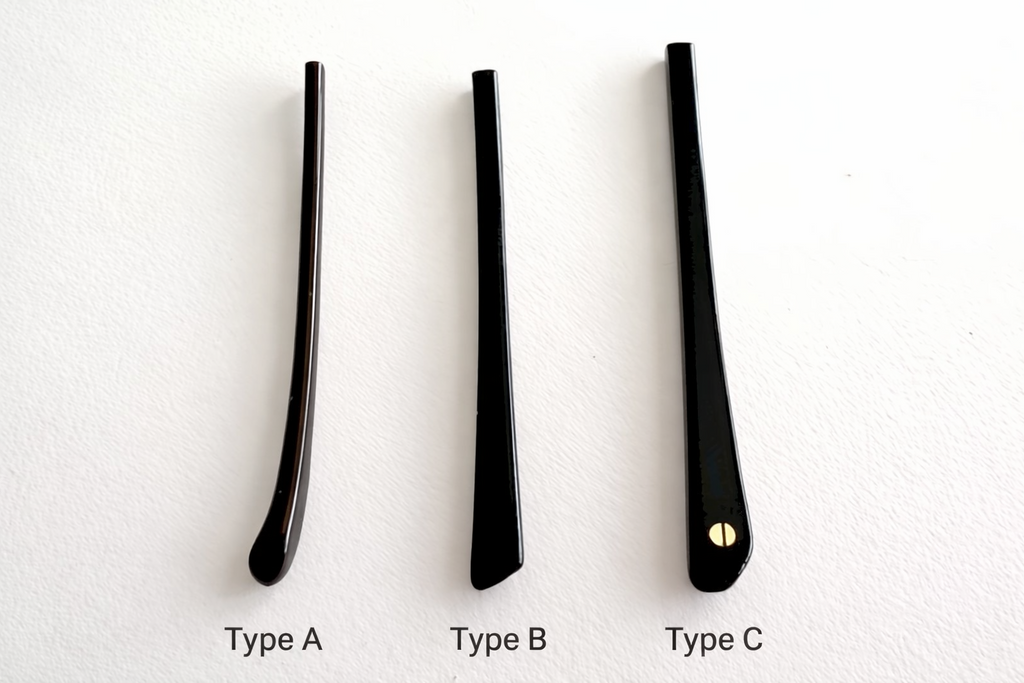 Genuine Cartier Temple Tips Replacement Ends A B C Black New Pair