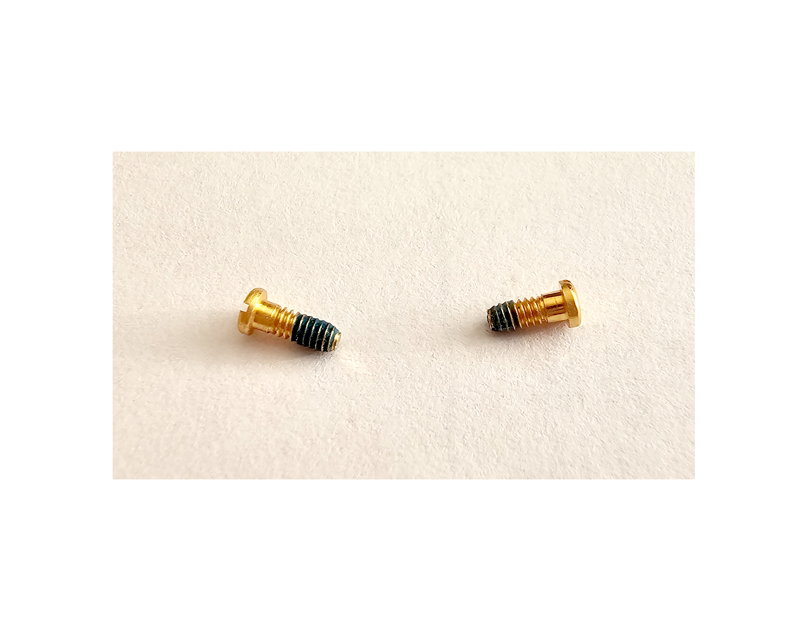 Authentic Cartier Eyeglass Hinge Screws Replacement Gold Silver