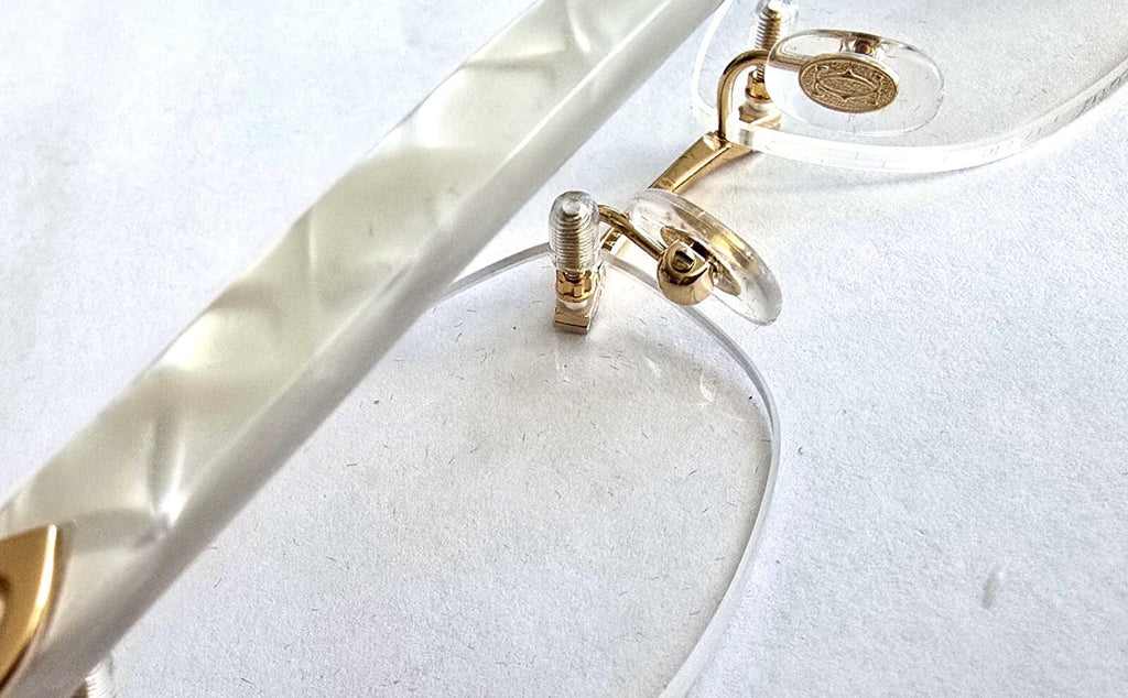 New Authentic Cartier Nose Pad Screws Replacement Gold Silver + Free Screwdriver