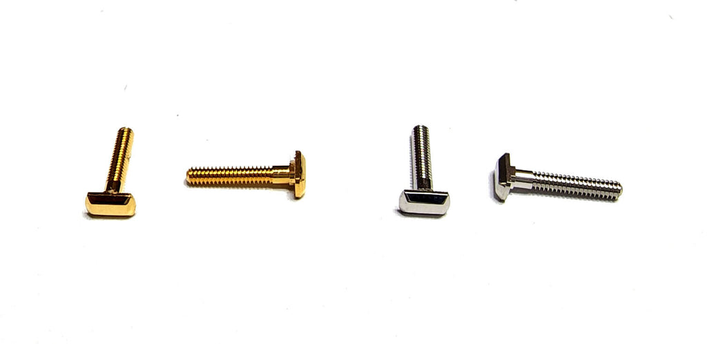 Authentic Cartier Curved Rectangle Eyeglass Screws Gold Silver Replacement