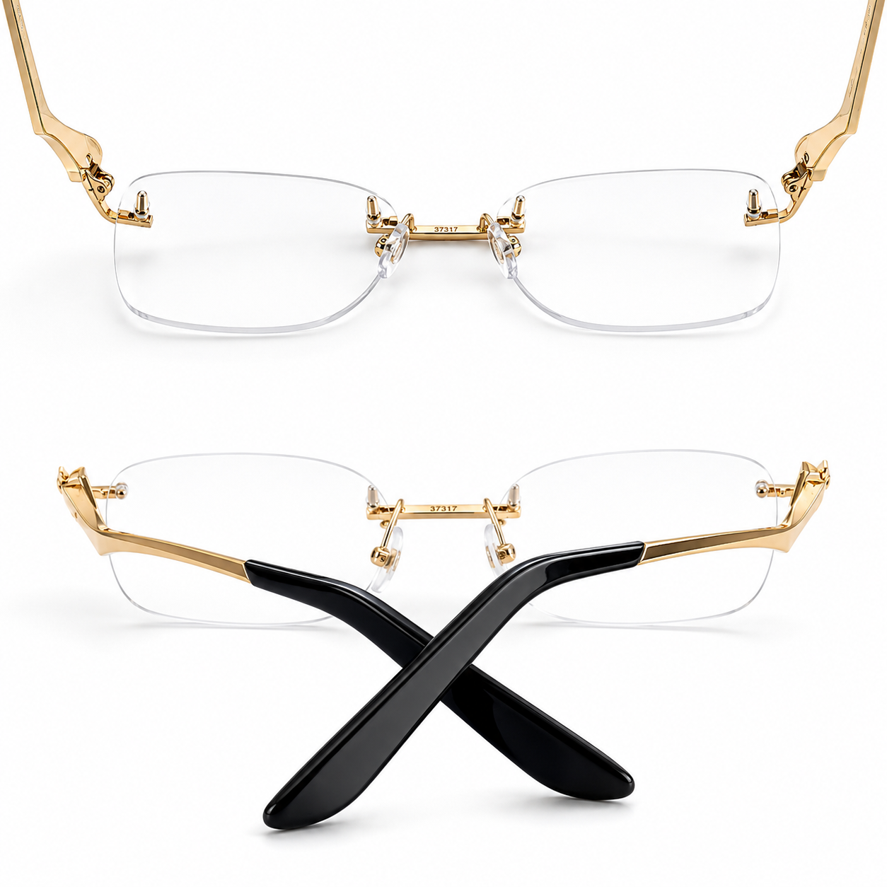 NEW! Authentic Panthère de Cartier Eyeglasses CT0120O