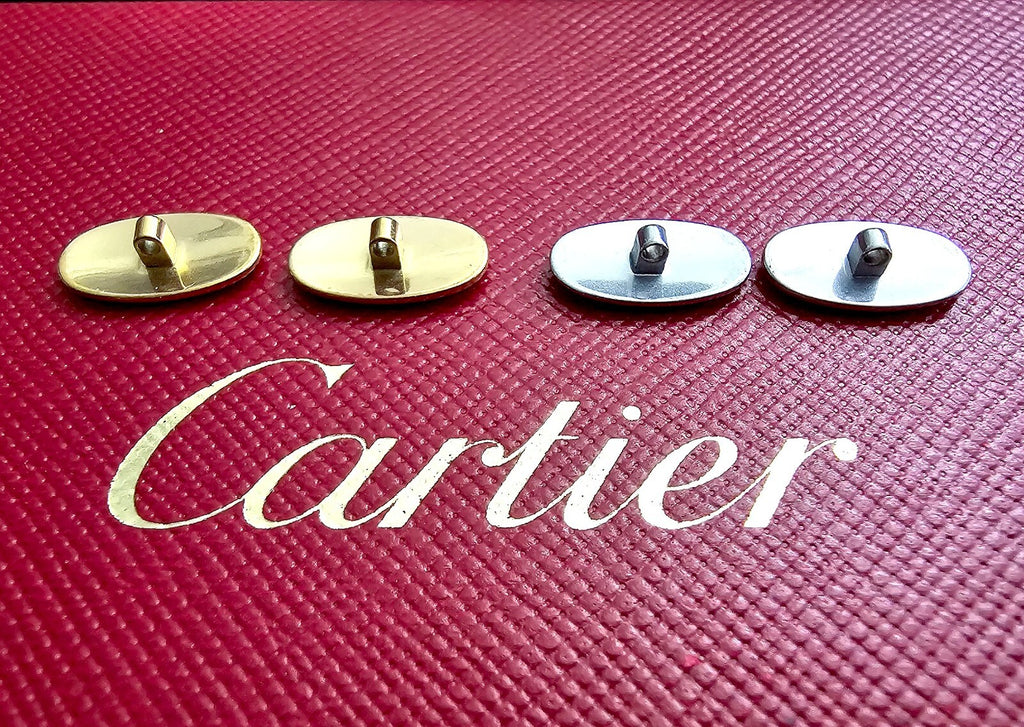 NEW! Cartier Glasses Nose Pads Replacement -  Gold/Silver + Free Screwdriver