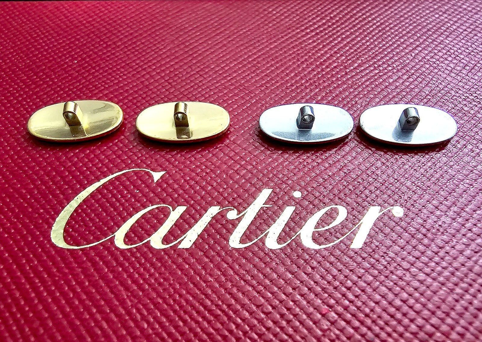NEW! Cartier Glasses Nose Pads Replacement -  Gold/Silver + Free Screwdriver