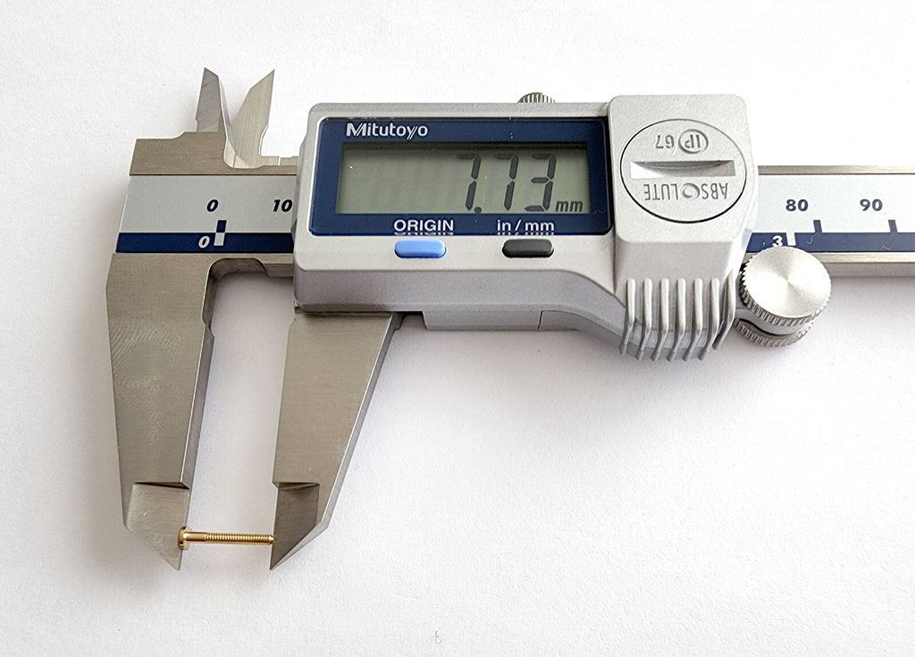 New Authentic Cartier Arch Shape Screw Gold Silver + Free Caps/ Washers