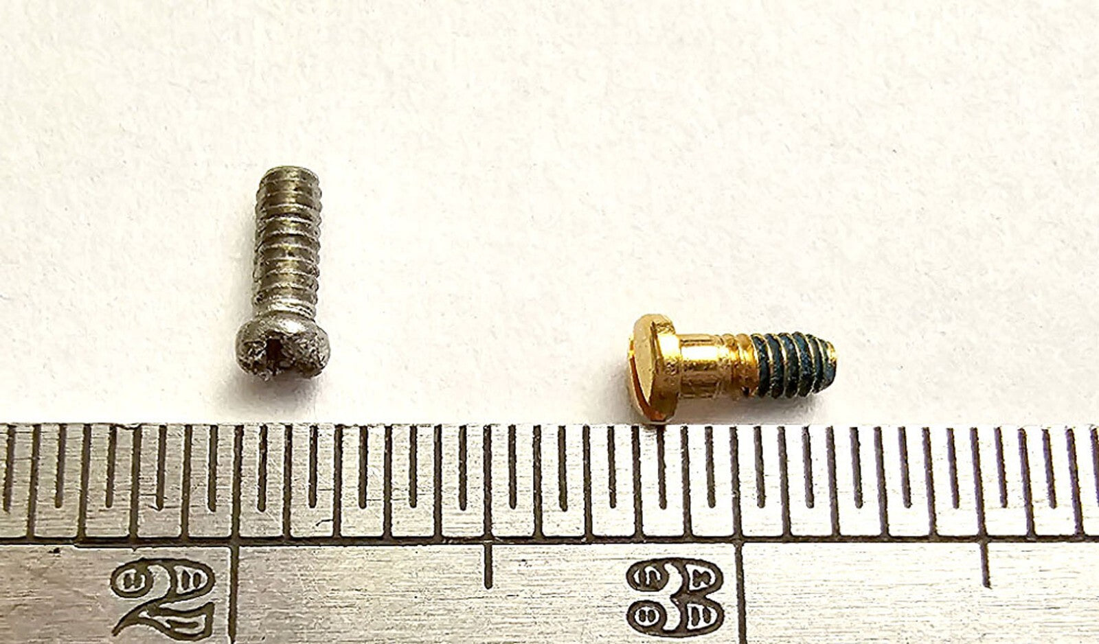 NEW! Auth Cartier Screws for Vendome - Gold/Silver - One Pair/2 pics