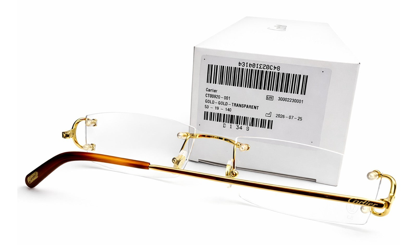 Auth Cartier Big C Piccadily Gold (CT00920) Spare Parts/Replacement