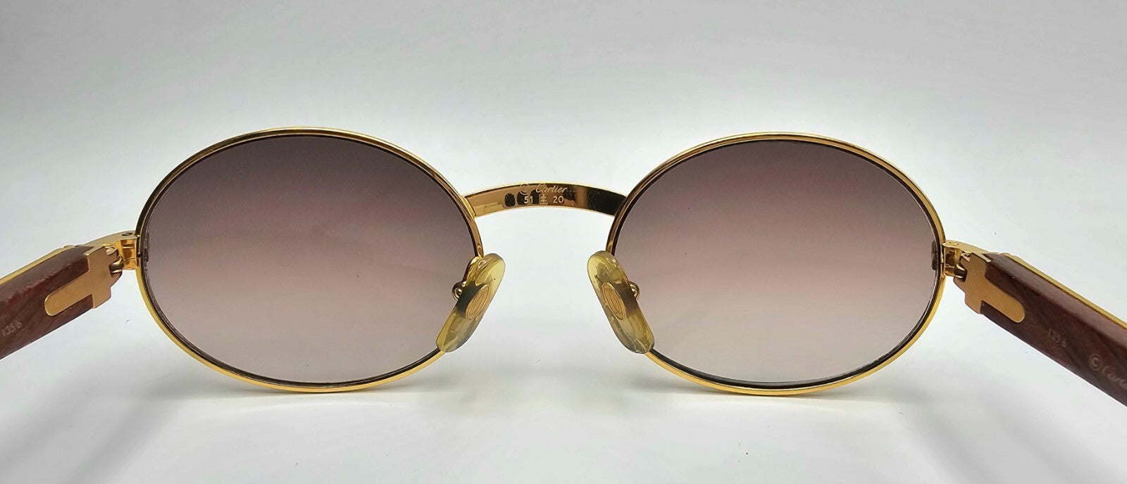 Auth Cartier Eyeglasses Nose Pads Replacement Large + Free Screwdriver