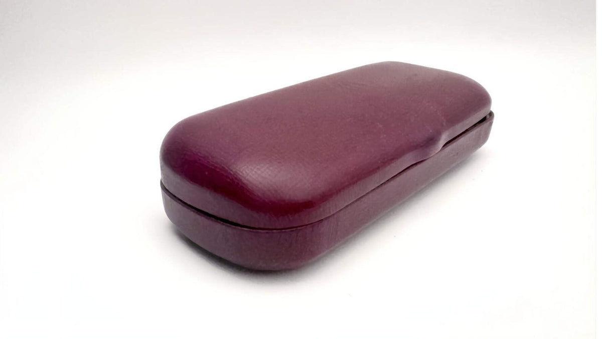 Vintage Cartier Hard Case Red Leather Eyeglasses CASE