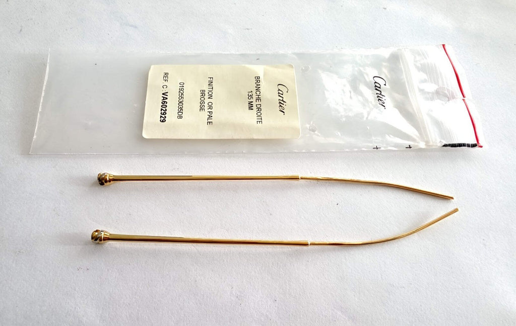 Authentic Cartier Glasses Parts Temples