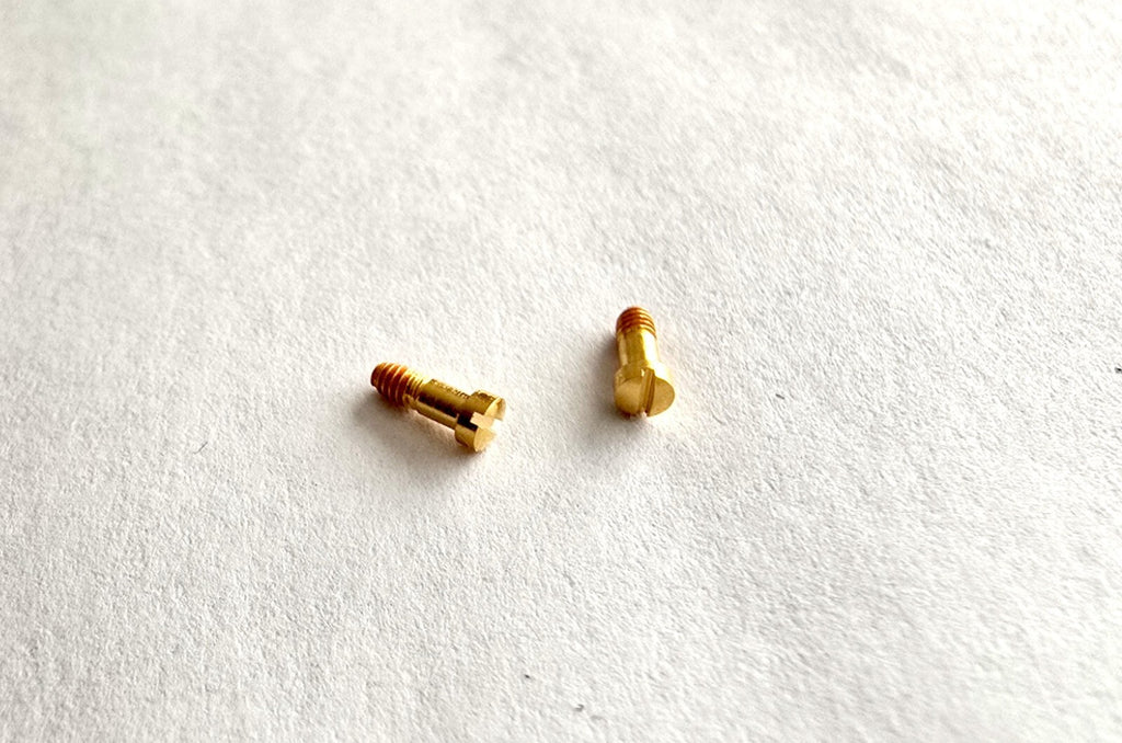 Auth Cartier Glasses Part Screws Replacement - Gold - Vintage Woods - $49/each
