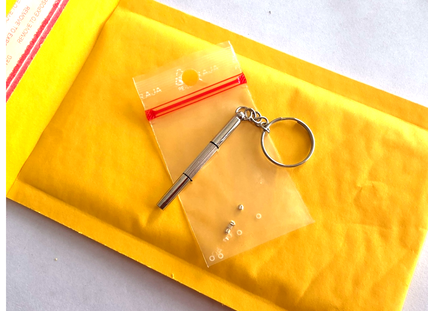 NEW! Auth Cartier Glasses Parts Caps and Bushing  - GOLD - Free Screw Driver
