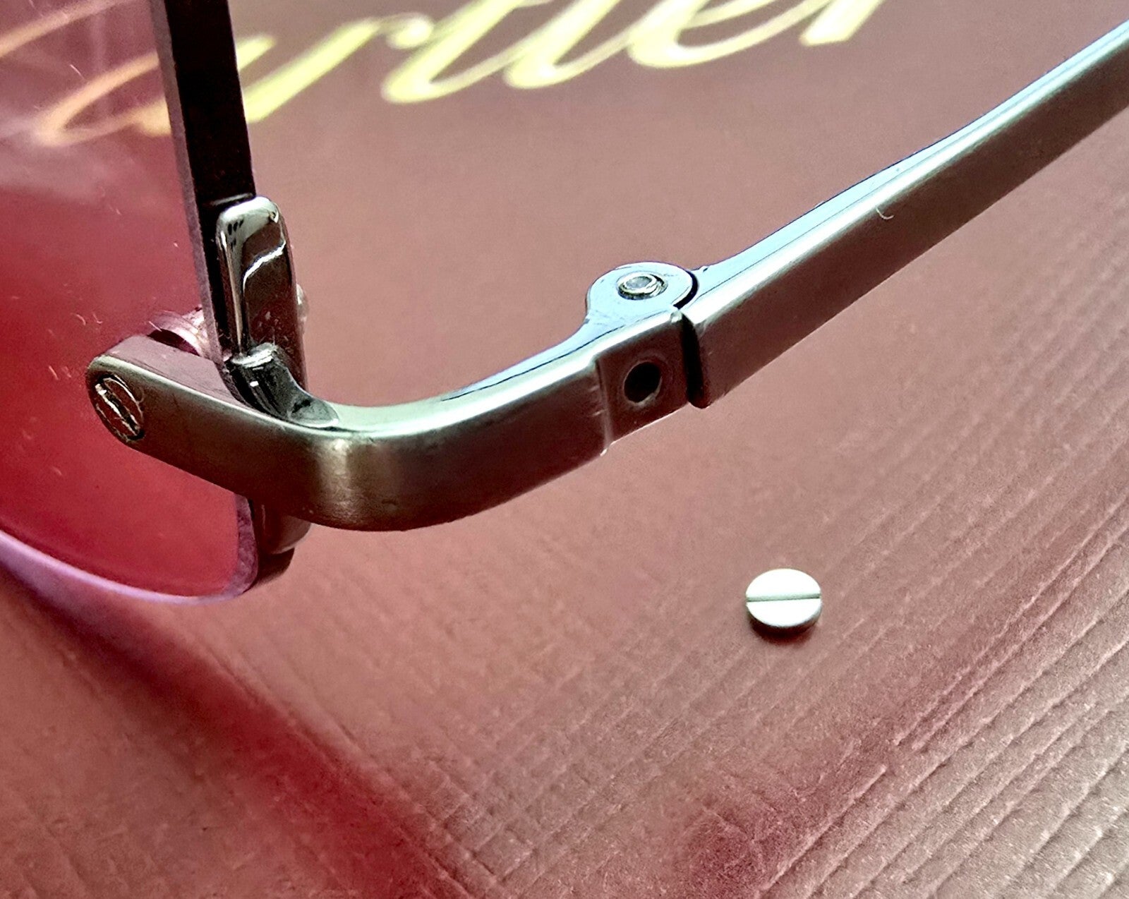 NEW! Auth Cartier Platine Screws Replacement - Gold/Silver - $49/each