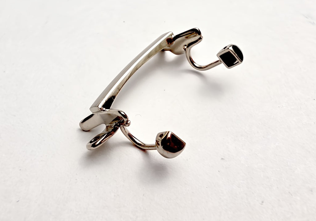 Authentic Cartier Glasses Parts Rimless Nose Bridge C Décor Panther Hinge